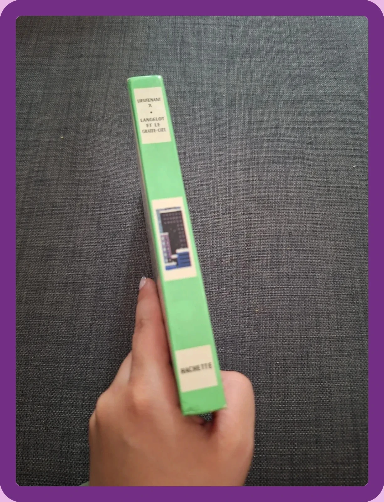 Livro vintage "Langelot et le gratte-ciel" - Tenente X – photo 4